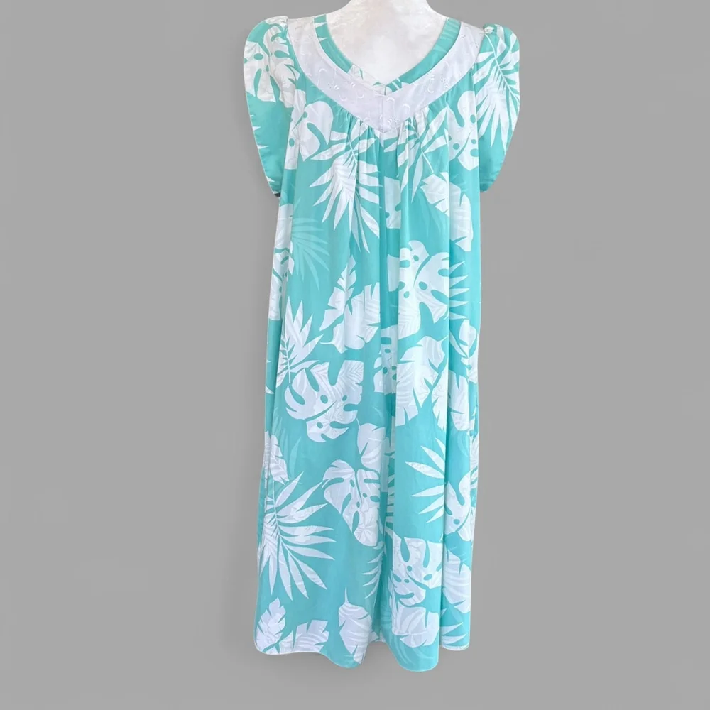 Vintage | Dresses | Vintage 7s 80s Hawaiian Muumuu Dress Extra Large |  Poshmark